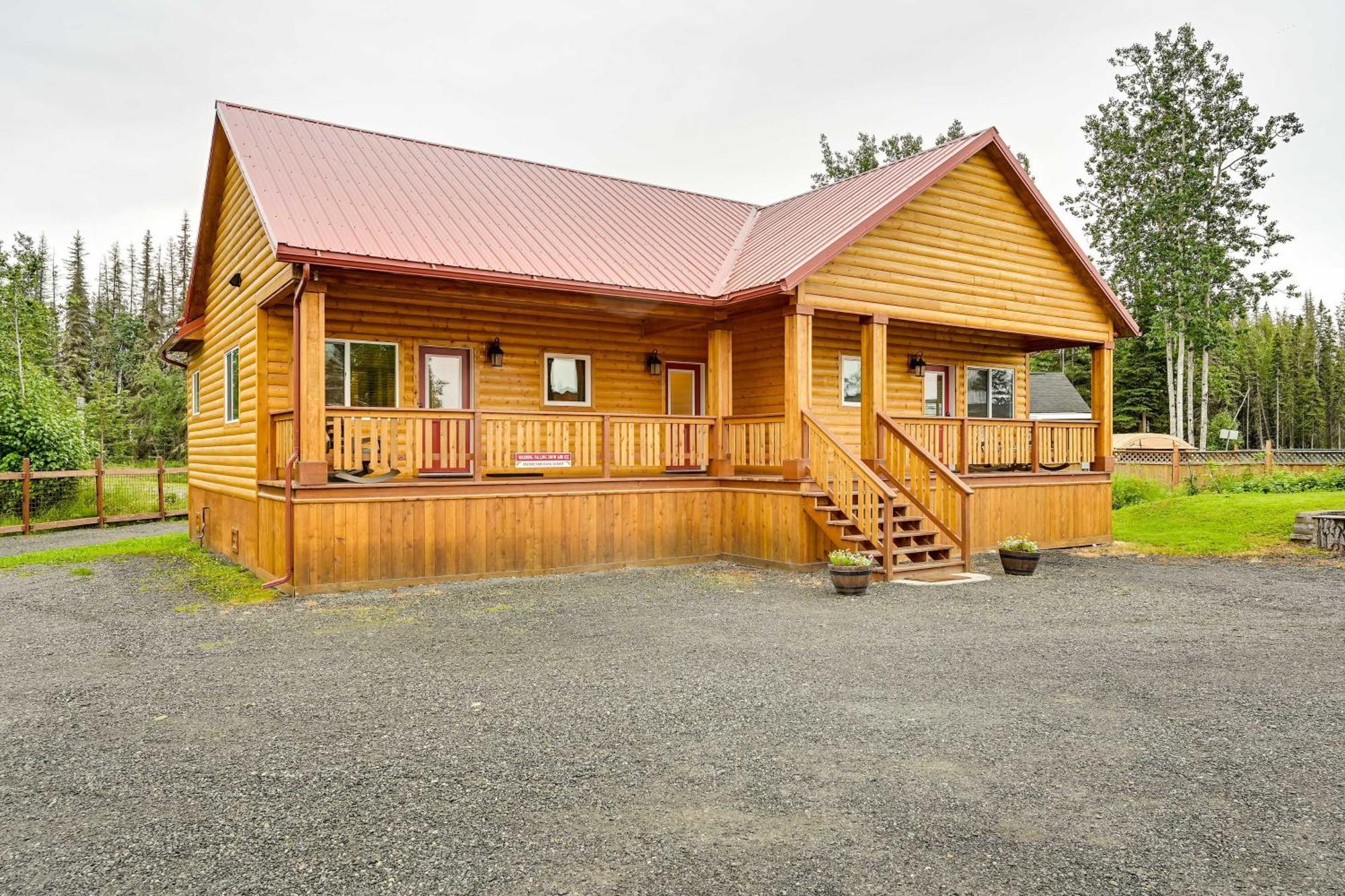 Fishermans Cabin In Soldotna Near Kenai River! Exterior foto